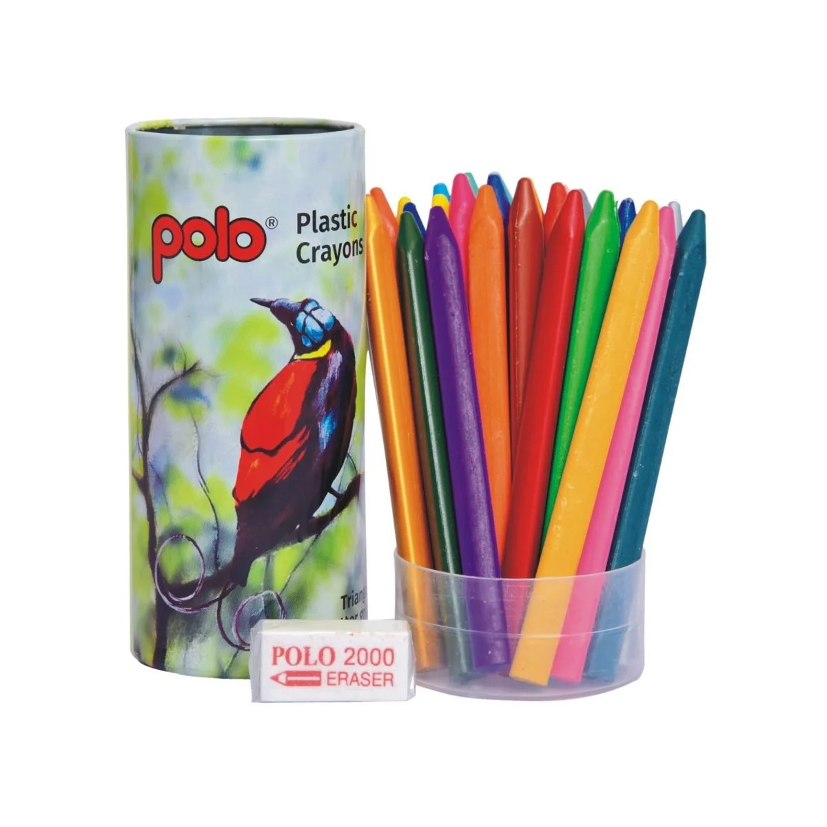 Plastic Crayons 28 Shades (Tin Box)